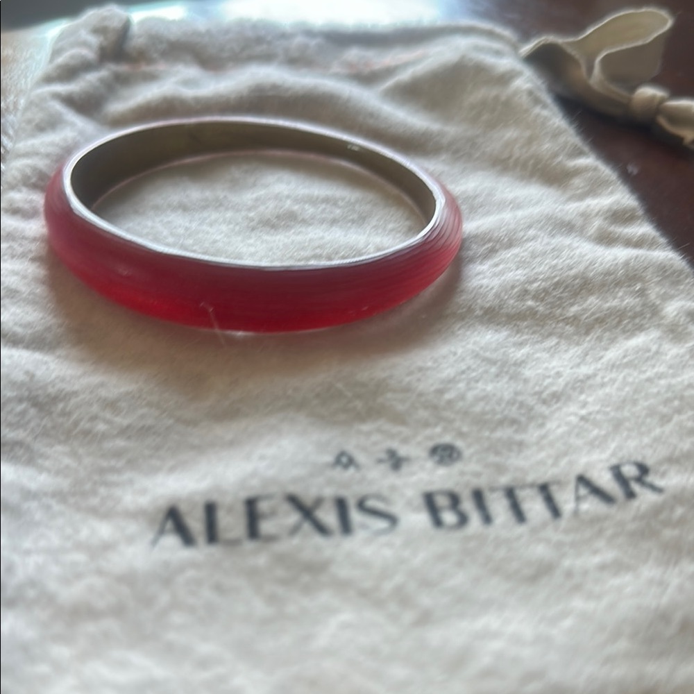 Alexis Bittar Vibrant Red Bracelet